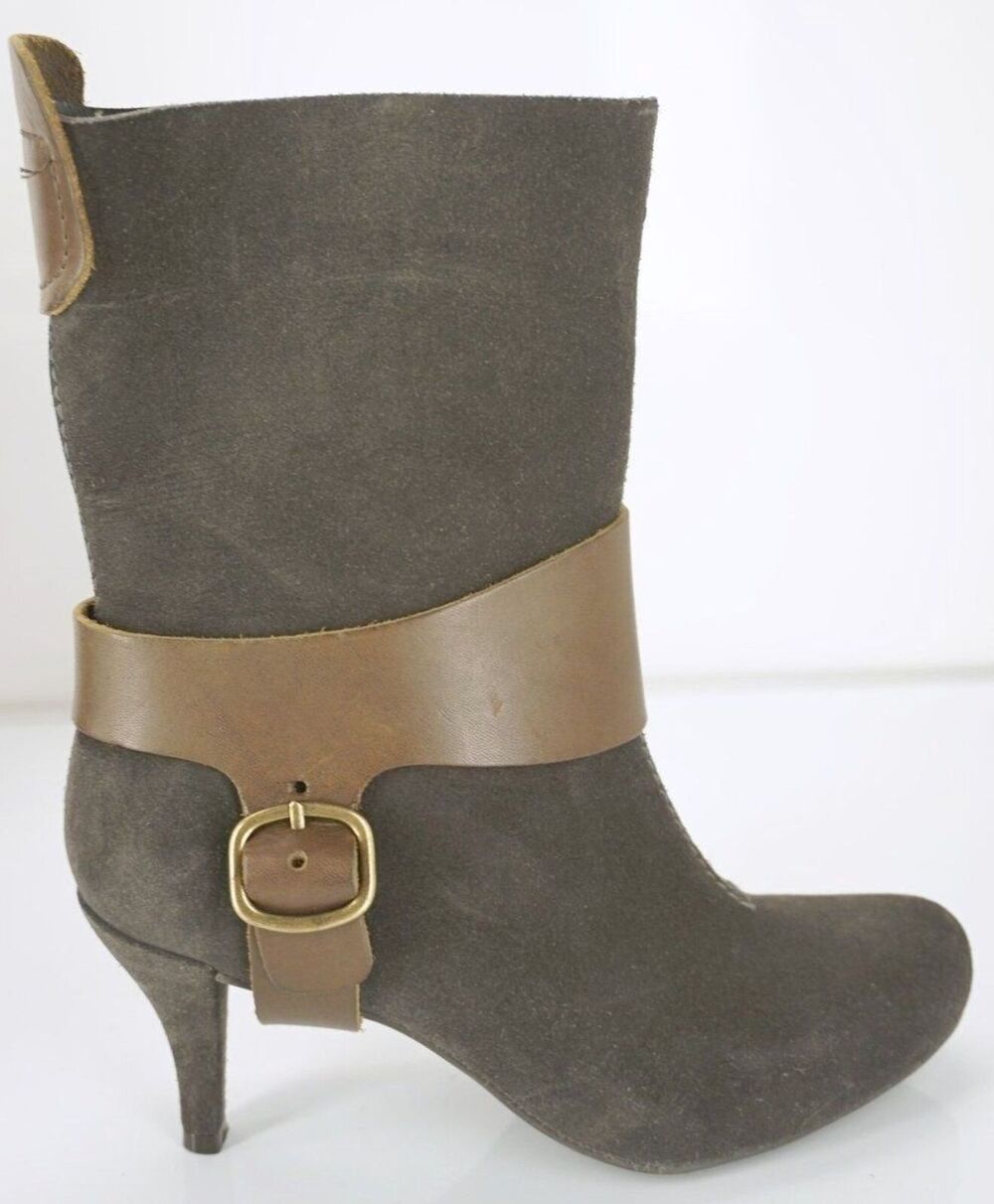 Pedro Garcia Suede Addison Removable Harness Boots Platform